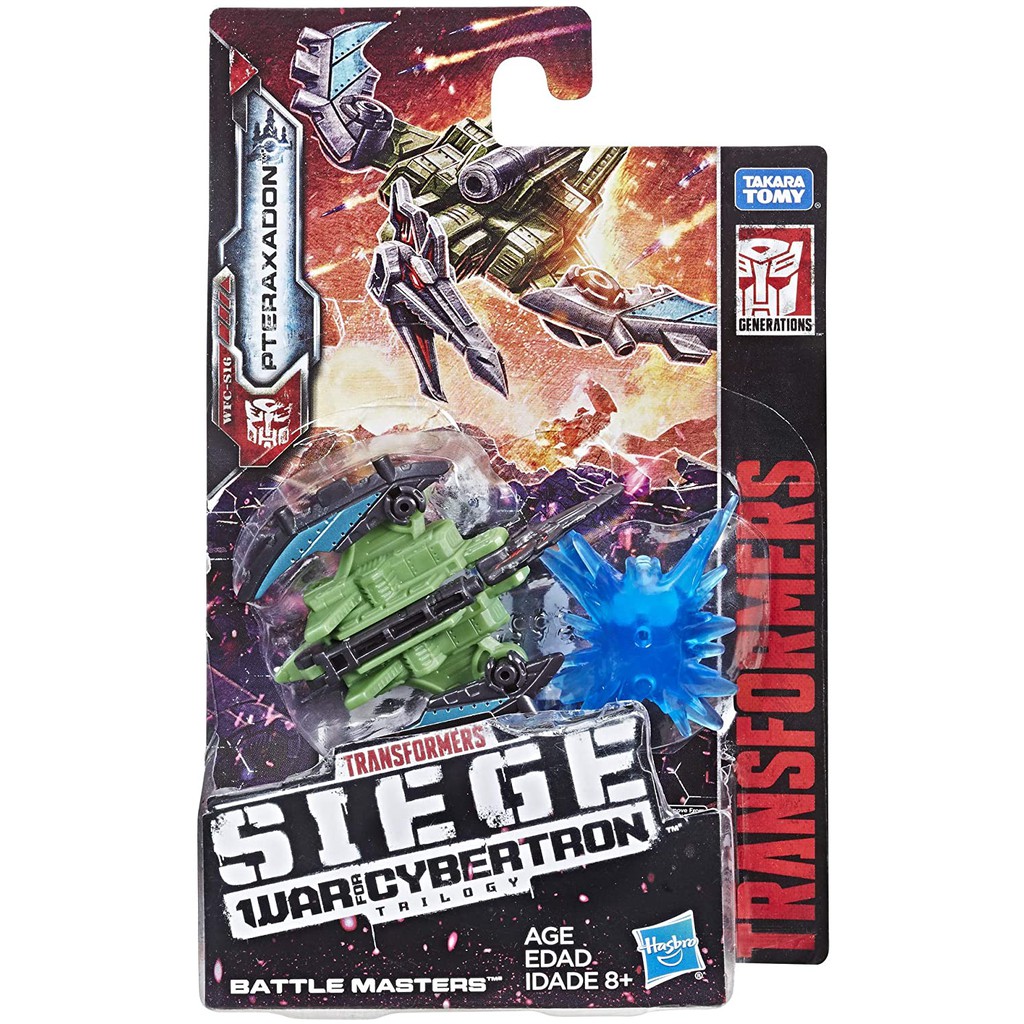 Transformers Toy Generations War for Cybertron: Siege Battle Masters Pteraxadon Action Figure