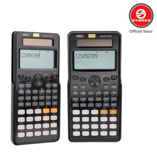 เครื่องคิดเลข deli scientific Calculator D82ES เครื่องคิดเลข (วิทยาศาสตร์) 1 เครื่อง