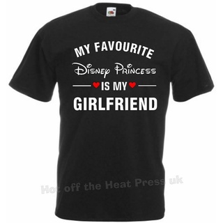 T-shirt  เสื้อยืด พิมพ์ลาย My Favourite Disney Princess Is My Friend หลายรายการS-5XL