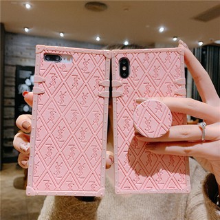 เคสโทรศัพท์มือถือหนัง ทรงสี่เหลี่ยม สําหรับ Huawei Y8P Y7A Y6P Nova 7i 5T 3i Y6S Y9S Y9 Y7 PRO PRIME Y6 P30 P20 lite honor 10