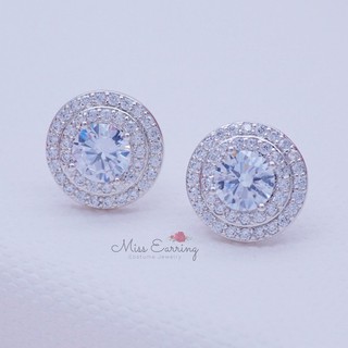 Miss Earring ต่างหูติดหู Cz AfterMoon