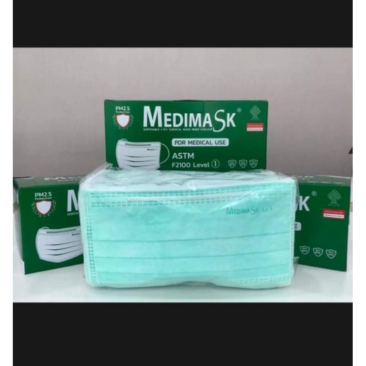 Mask หน้ากากอนามัย กันฝุ่น กันไวรัส หน้ากากอนามัยทางการแพทย์  MediMask GMask