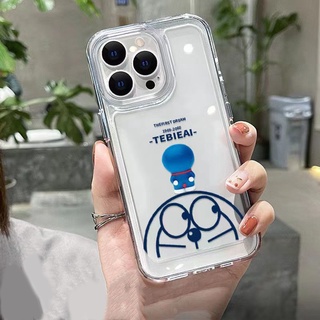 เคสโทรศัพท์ซิลิโคน TPU ใส แบบนิ่ม กันกระแทก สําหรับ iPhone 14 13 12 11 Pro X XR XS Max SE 2020 6 6S 7 8 Plus