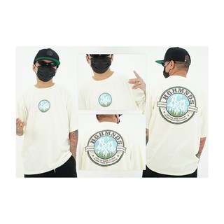 Hghmnds ONLINE - เสื้อยืดแขนสั้น พิมพ์ลาย ระบายอากาศ