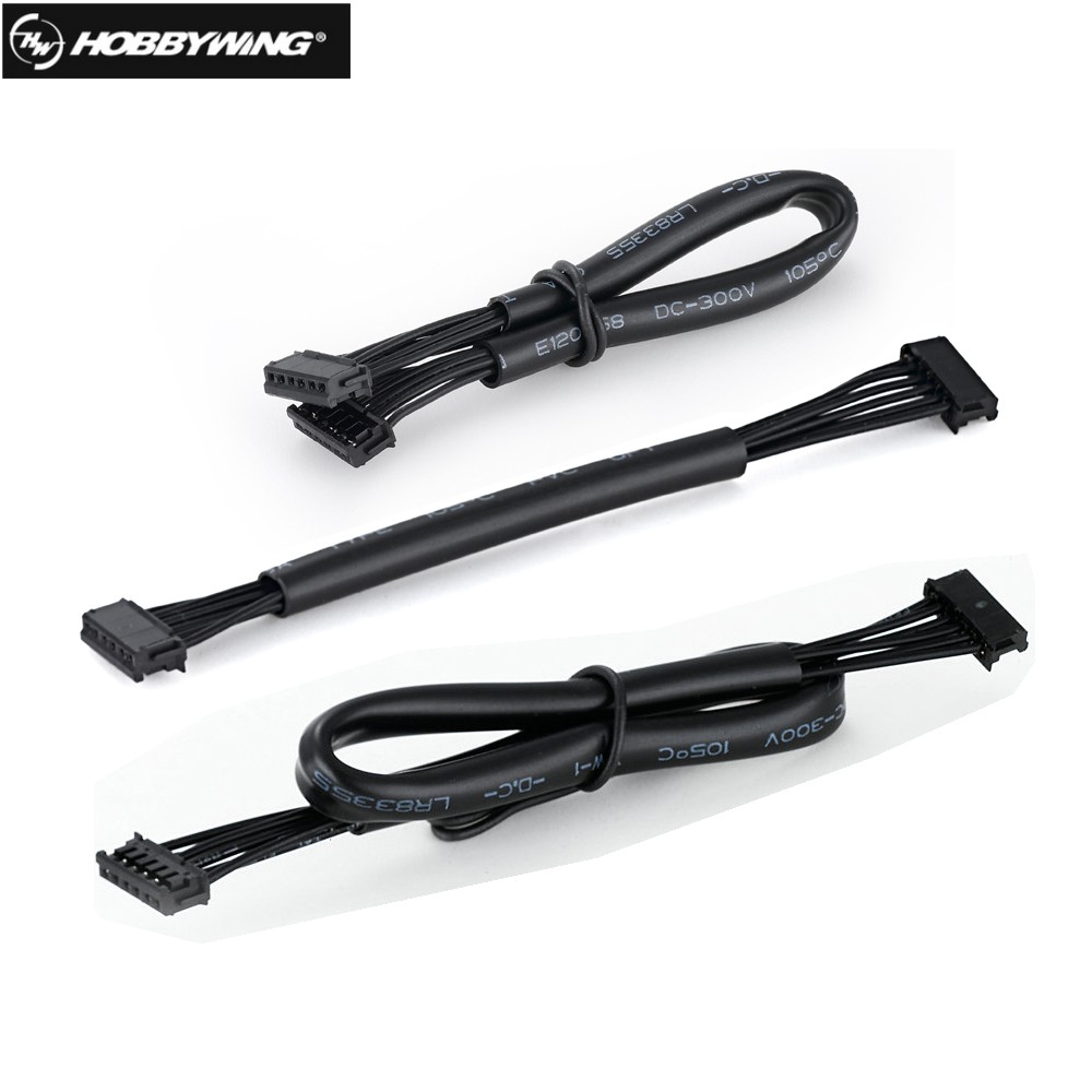 Hobbywing สายเคเบิลเซนเซอร์ ความยาว 80/140/200/300/400 มม.