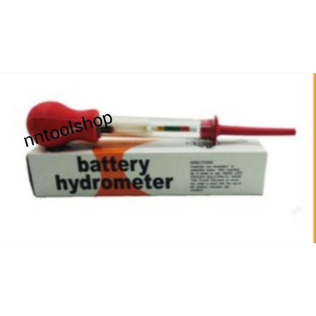 ไฮโดรมิเตอร์ วัดน้ำกรด แบตเตอรี่ / เครื่องวัดค่าความถ่วงจำเพาะ แบตเตอรี่ / Hydro Meter ส่งด่วน ส่งไว
