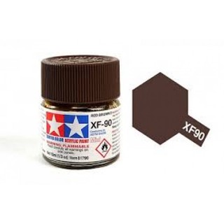 Tamiya Acrylic Paint XF-90 (Red Brown 2)