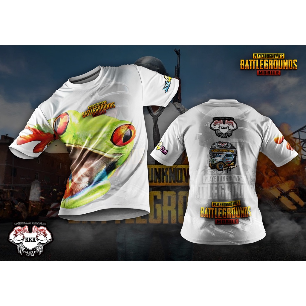 เสื้อยืดแฟชั่น KKK GAMERS Jersey Sublimation Unisex แขนสั้น S-4XL