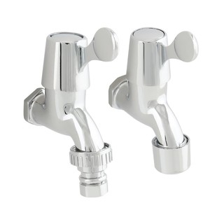 ก๊อกล้างพื้น 1ทาง HOEN 2 แพ็คSHANK FAUCET HOEN 2 PACK