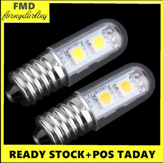 📢 [ จัดส่งฟรี฿499] หลอดไฟ LED 7ดวง AC E14 1W 5050 SMD สำหรับติดตู้เย็น