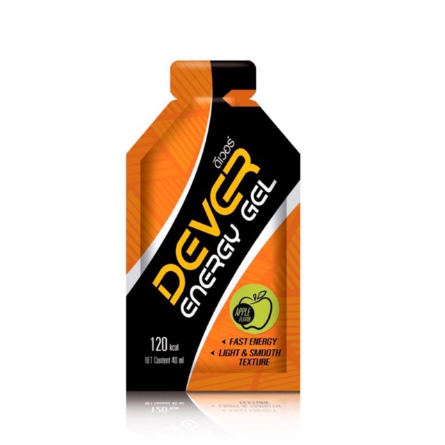 Dever Energy Gel รสแอปเปิ้ล 40 มล (ซื้อ4 แถม1) คละรสได้