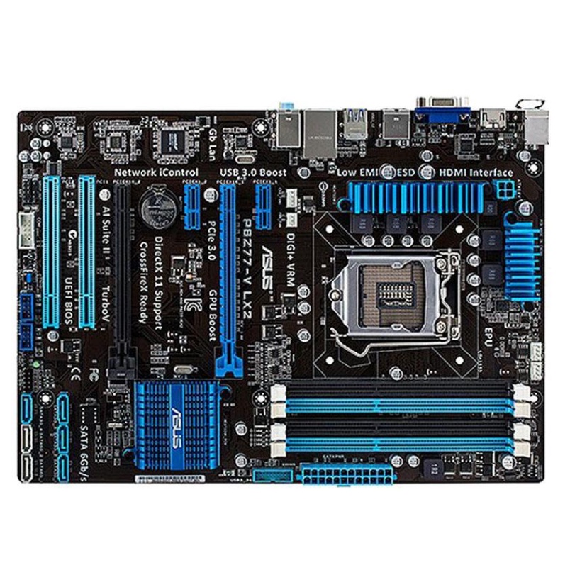 ASUS p8z77-v lx2คอมพิวเตอร์ เมนบอร์ด Mainboards LGA1155