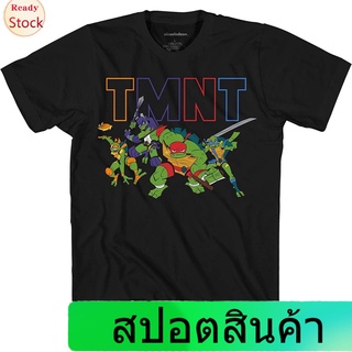 Illicit เสื้อยืดลำลอง Nickelodeon Little Rise Of The Teenage Mutant Ninja Turtles TMNT T-Shirt Sports T-shirt