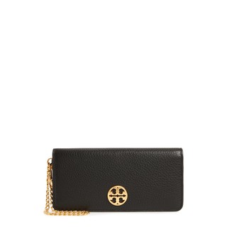 ของแท้ กระเป๋าสตางค์ Tory Burch Chelsea Leather Wristlet Wallet