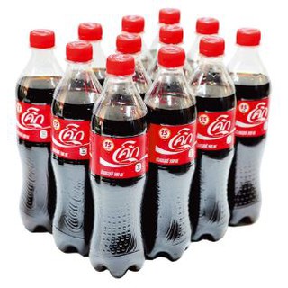 COKE โค้ก รสชาติออริจินัล (รสดั้งเดิม) น้ำอัดลม ขนาด 590ml ยกแพ็ค 12ขวด COCA COLA ORIGINAL