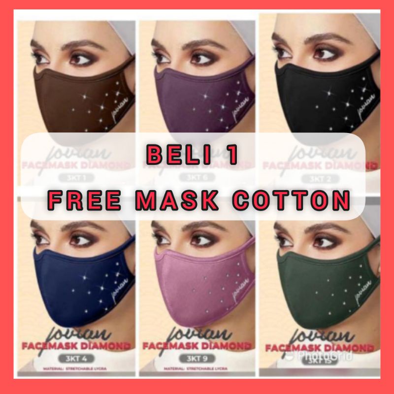 FACEMASK JOVIAN DIAMOND / MASK BERLIAN JOVIAN