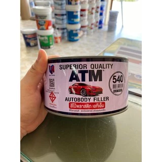 เอทีเอ็ม สีโป้วพลาสติก โป้วแดง (ATM Autobody Filler No. 540) ขนาด 1 กก.