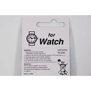 ถ่านนาฬิกา maxell SR626SW Japan 1.55V ของแท้ 100% ถ่านกระดุม