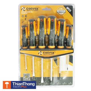 CooFix ไขควงชุด แบน/แฉก 6 ชิ้น คูลฟิกซ์ 6 Pcs Screwdriver Set