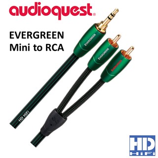 AudioQuest Evergreen Mini to RCA Cable