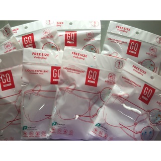 หน้ากากผ้า  GQ ซักได้ 30 ครั้ง