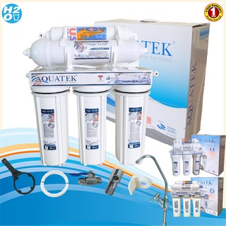 เครื่องกรองน้ำ 5 ขั้นตอน AQUATEK อควาเทค มีให้เลือก 3รุ่น⭐️