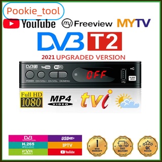 💥พร้อมส่ง💥DVB-T2 H.265 TV Box กล่อง Digital TV HDMI HD 1080P Satellite Decoder TV Tuner อินเตอร์เฟซภาษาไทย