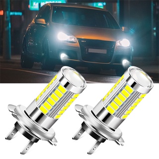 หลอดไฟตัดหมอก LED H4 H7 9005 9006 DRL Bulb 6500k สําหรับรถยนต์ 1 ชิ้น