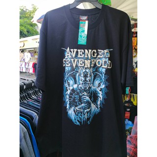 AV110 AVENGED SEVENFOLD เสื้อยืดวงร็อค อะเว็นจด์เซเวนโฟลด์ เสื้อวง เสื้อยืดอเวนเจด เซเว่นโฟล เสื้อวินเทจ