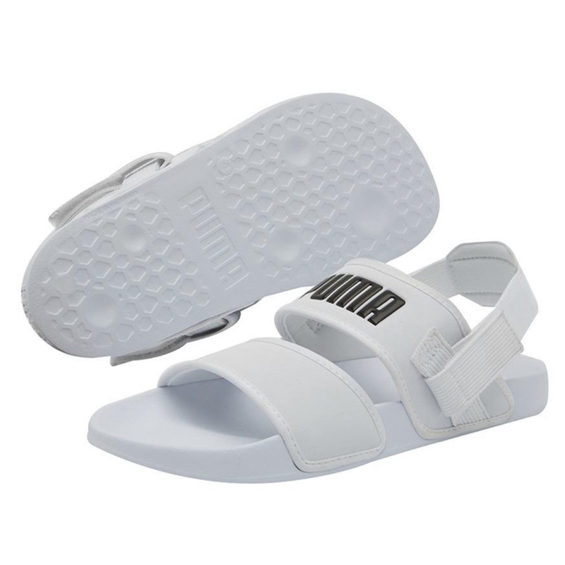 [พร้อมส่ง] PUMA Sandal white รองเท้ารัดส้น สีขาว ของใหม่ ของแท้ 100%