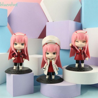 Bluevelvet โมเดลฟิกเกอร์ PVC Dar-ling in the FRANXX Zero Two 02 EXQ Ver ขนาด 10 ซม. ของเล่นสําหรับเด็ก