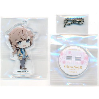 [ส่งจากญี่ปุ่น] Kanae Nijisanji ChroNoir x Animate Cafe Vtuber Trading Acrylic Stand B Goods L04453518