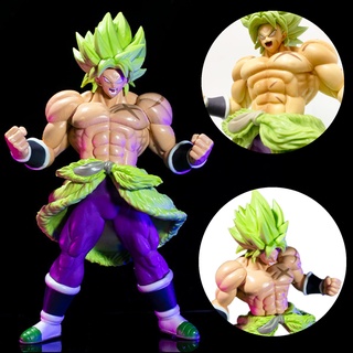 โมเดลฟิกเกอร์ PVC รูปการ์ตูน Dragon Ball Series Roar Angry Broly ขนาด 23 ซม. ของเล่นสําหรับเด็ก จํานวน 1 ชิ้น