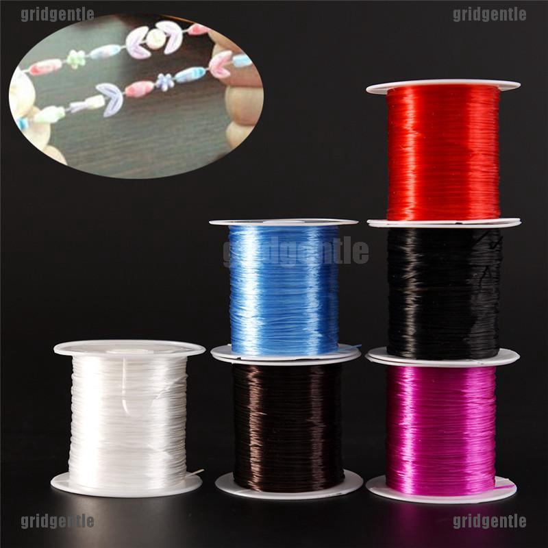 【grid】 Strong Stretchy Elastic Beading Thread Cord Bracelet String For