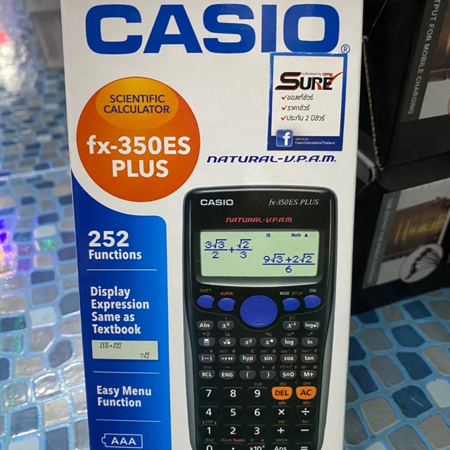 คิดเลข CASIO FX 350ES PLUS