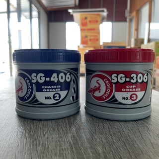 จาระบี ตราจระเข้ SG-306 เบอร์3 หรือ SG-406 เบอร์ 2 ขนาด 0.5 กิโล