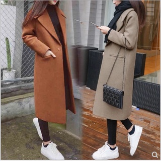 582🔥พร้อมส่ง🔥 ส่งไว ทันใจ ร้านคนไทยค่ะ❤️COAT WOOL โค้ทวูล เสื้อกันหนาว โค้ทผ้าวูล เสื้อกันหนาว โค้ทวูลตัวยาว โค้ทผู้หญิง