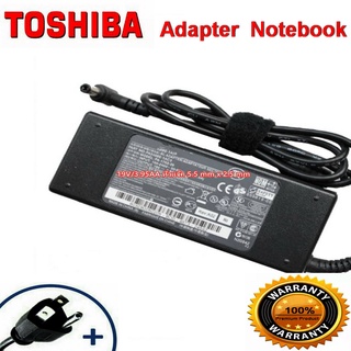 Adapter Toshiba 19V/3.95A 5.5x2.5mm สายชาร์จโน๊ตบุ๊ค โตชิบา สายชาร์จโน๊ตบุ๊ค FUJITSU fujitsu ชาร์จโน๊ตบุ๊ค อะแดปเตอร์โน๊