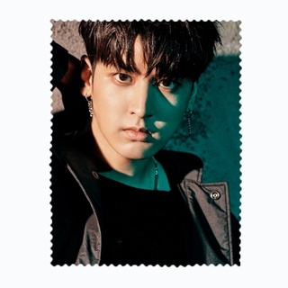 ผ้าเช็ดแว่นตา ผ้าเช็ดแว่น ผ้าเช็ดเลนส์ ผ้าเช็ดจอ นักร้องเกาหลี K-POP ชันอู Chanwoo Jung Chan-woo ไอคอน iKon