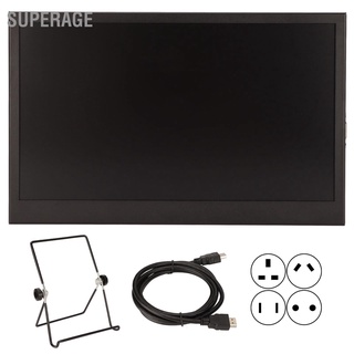 Superage หน้าจอมอนิเตอร์ Vga Hd มัลติมีเดีย 11.6 นิ้ว 1366X768 100‐240V ขนาดพกพา