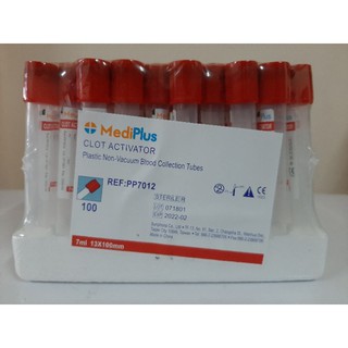 CLOT ACTIVATOR 7 ML. 13X100 MM. 100หลอด