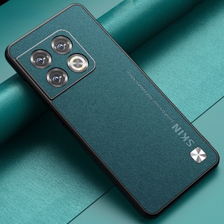 เคสโทรศัพท์มือถือหนังนิ่ม กันลื่น กันกระแทก สีพื้น หรูหรา สําหรับ OnePlus 1+ 10 Pro One Plus 10Pro 10Pro 5G