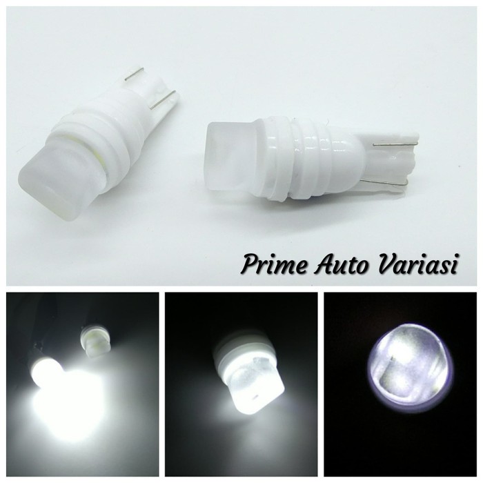 T10 ไฟ Led / T10 ไฟเซรามิกไฟสีขาว - 2 ชิ้น