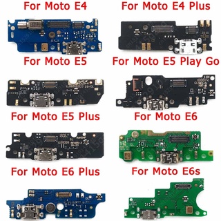 Charging Port For Motorola Moto E6 plus E5 Play Go E4 E6s USB Charge Board PCB Dock Connector Plate Flex Replacement Spare Parts