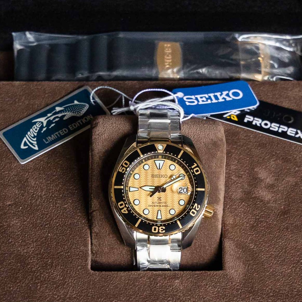 Seiko Zimbe15 Sumo SPB194J Limited Edition นาฬิกา ไซโก้ ลิมิเต็ด อิดิชั่น ของแท้ รับประกันศูนย์ 1 ปี