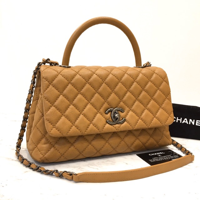 Chanel Coco 10.5” Holo21 สีสวยๆ อะไหล่รมดำเริดๆ ฮิตตลอดกาล