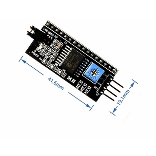 IIC/I2C/อินเทอร์เฟซ LCD1602 หน้าจอ LCD อะแดปเตอร์บอร์ด LCD2004