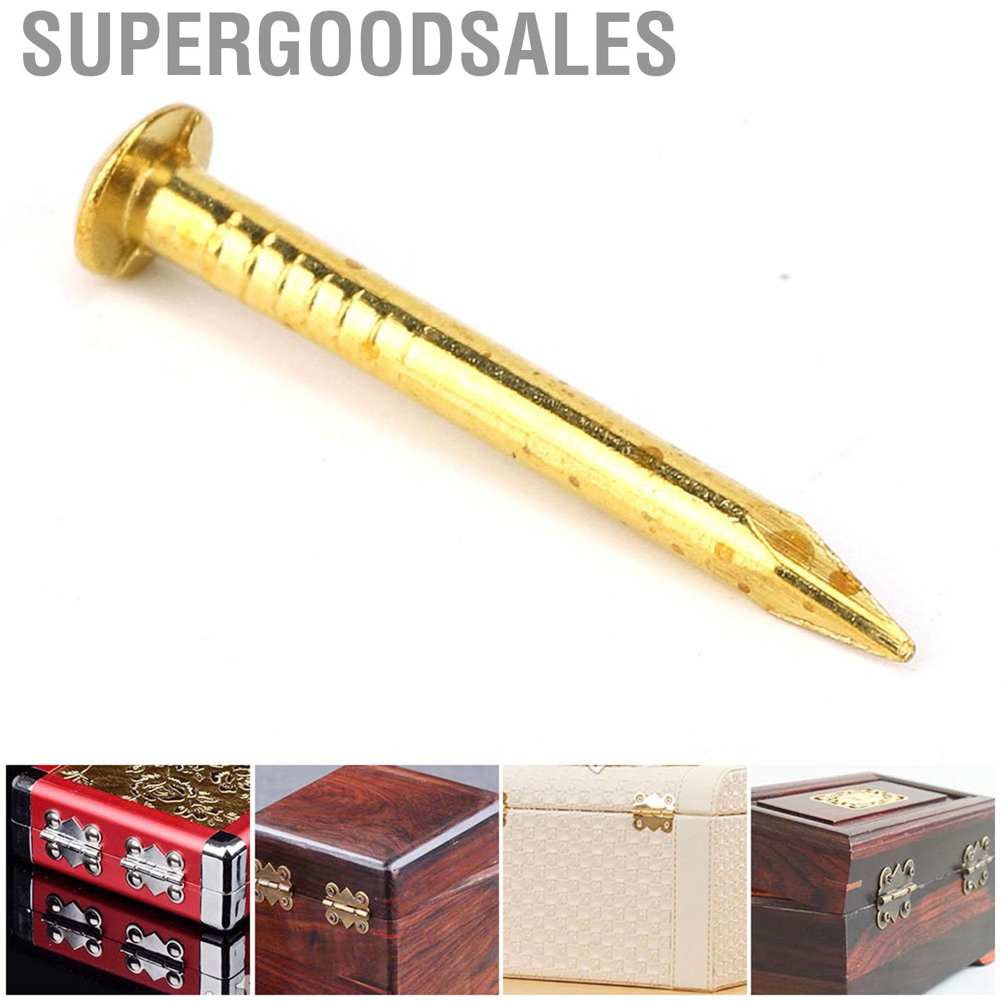 Round Head Nail, Brass Furniture Hinge Hardware Accessories