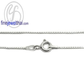 Finejewelthai สร้อย-สร้อยคอ-สร้อยคอเงิน-เงินแท้-Silver-Chain-Necklace - LBX012_16