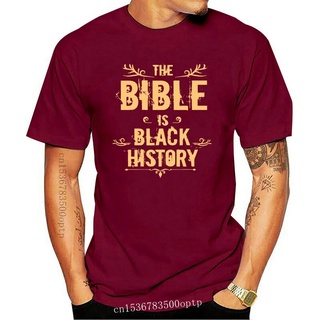 เสื้อยืดผ้าฝ้ายพิมพ์ลายแฟชั่น ขายดี เสื้อยืดลําลอง แขนสั้น พิมพ์ลาย Hebrew Israelite The Bible สีดํา สําหรับผู้ชาย 62332